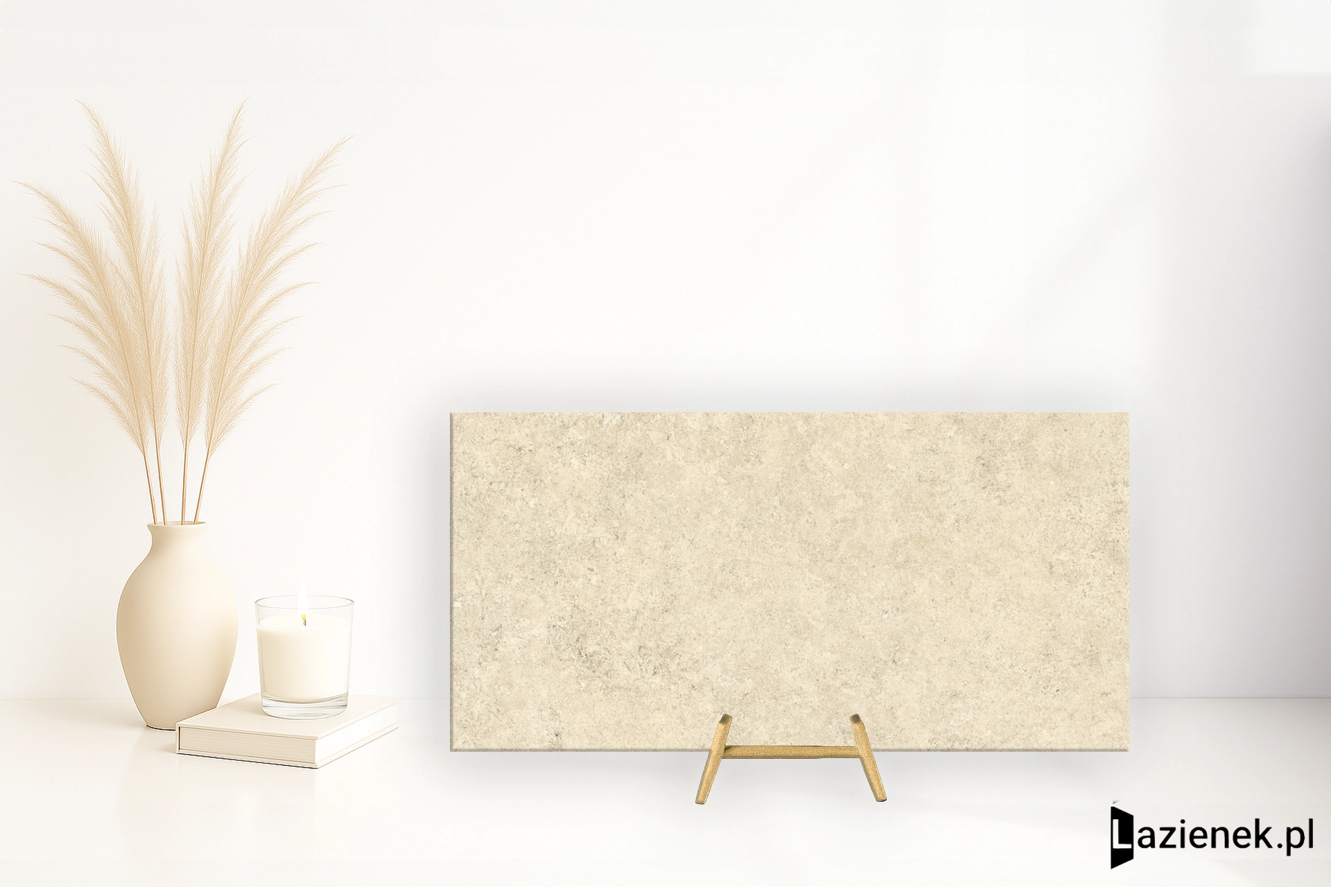 Cotto D'este Pura Ivory młotkowana 60x120 cm gr. 20 mm - płytka rektyfikowana / EGXPR60